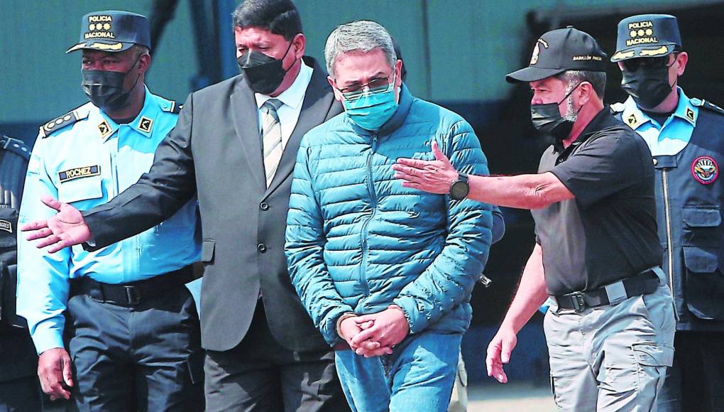 El expresidente Juan Orlando Hernández cumple un mes de extraditado a EEUU