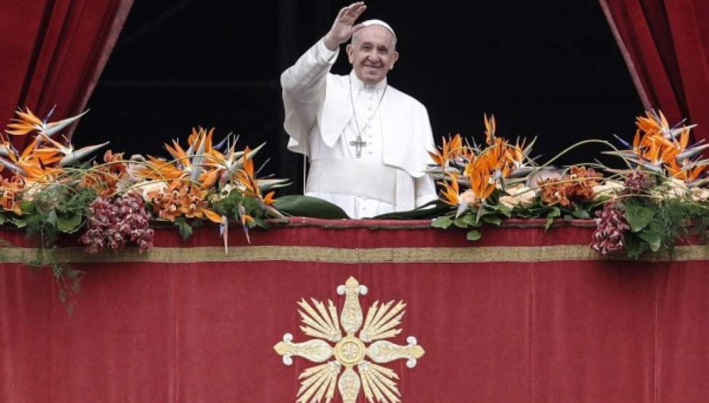 El Papa pide por Venezuela y Nicaragua en el Domingo de Resurrección