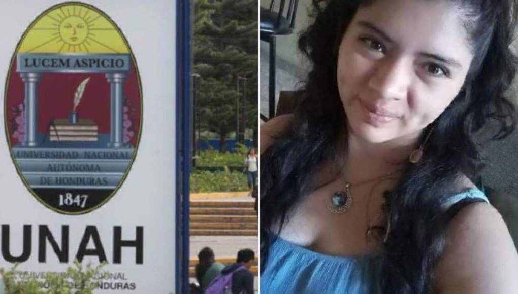 UNAH pide a las autoridades una 'investigación inmediata' por muerte de estudiante de enfermería