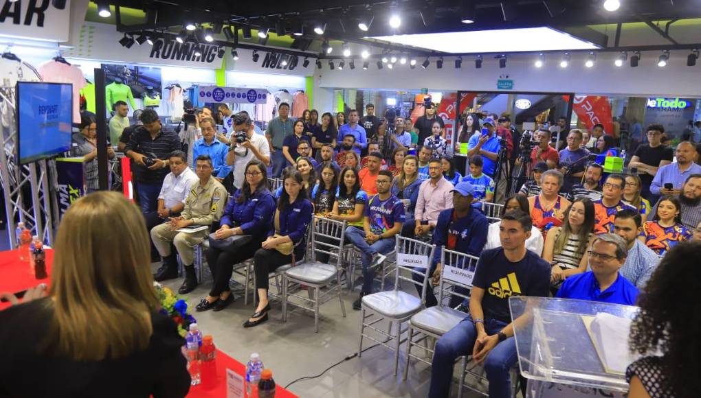 Muy concurrido estuvo el lanzamiento del evento de atletismo más importante de San Pedro Sula y de Honduras.