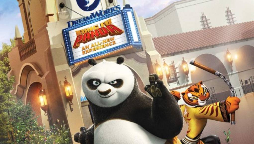 Kung Fu Panda llega a Universal Studios Hollywood