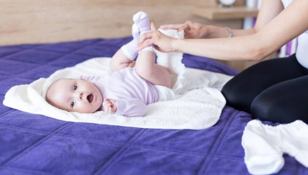 Cuide bien la piel del niño para evitar irritaciones