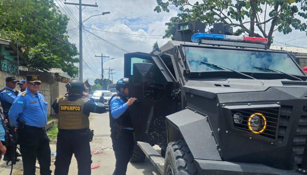 Desmantelan narcolaboratorio de la pandilla 18 en Choloma