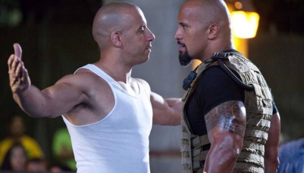 ¡Rivales! Dwayne Johnson 'La Roca' responde a los 'ataques' de Vin Diesel