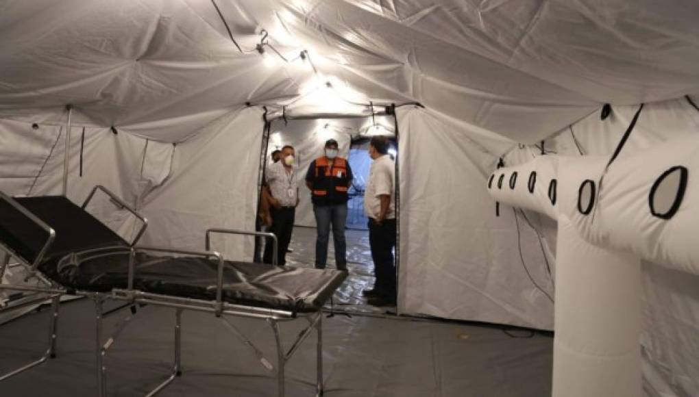 Tardía llegada de hospitales para enfrentar el COVID-19 en Honduras