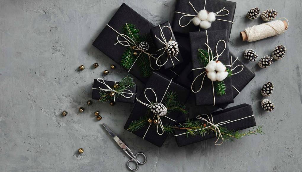 Envuelva sus regalos con creatividad