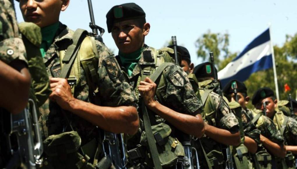 En mayo saldrán a patrullar 1,000 nuevos policías militares de Honduras