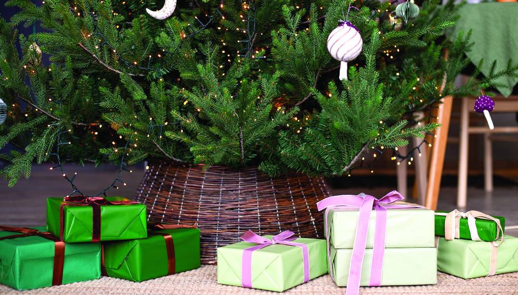 Crea tu propia base de árbol de Navidad