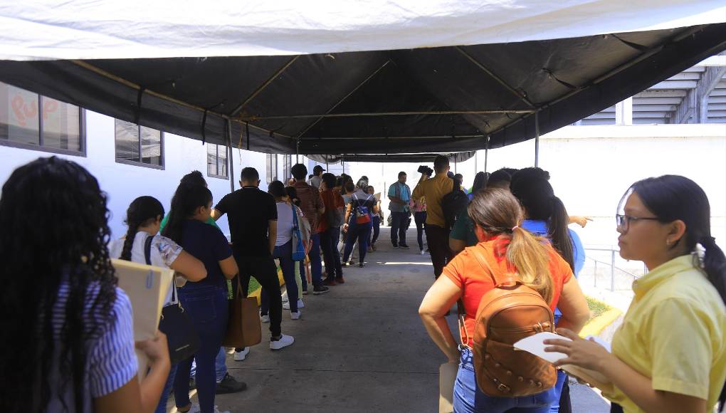 Datos estadísticos señalan que solo en San Pedro Sula, más de 200 mil jóvenes tienen problemas de empleo.