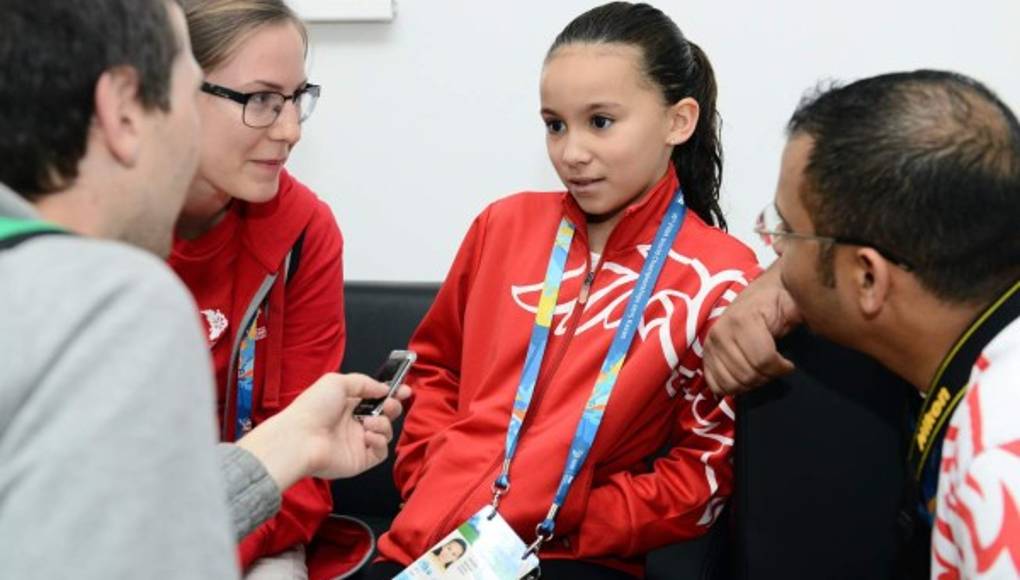 Alzain, la estrella del mundial de natación