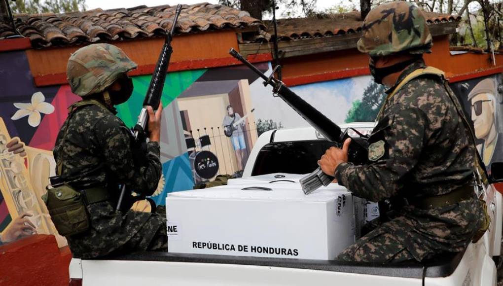 Fuerzas Armadas garantizan la seguridad durante las elecciones en Honduras