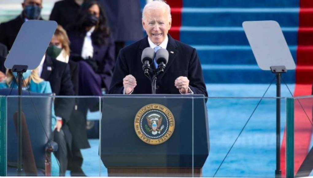 'La democracia ha prevalecido', afirma Biden al asumir la presidencia de EEUU