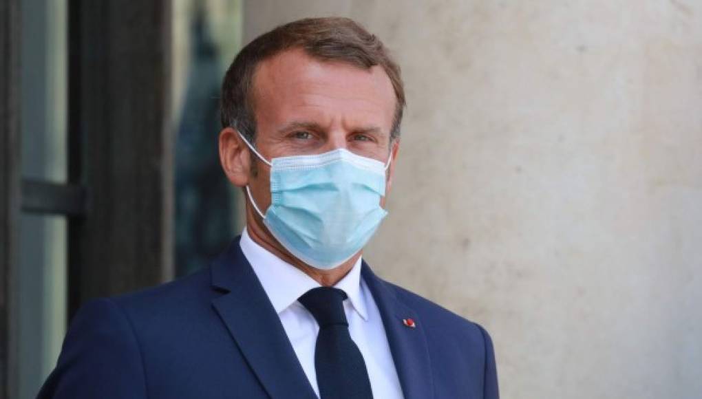 Presidente francés Emmanuel Macron positivo por coronavirus