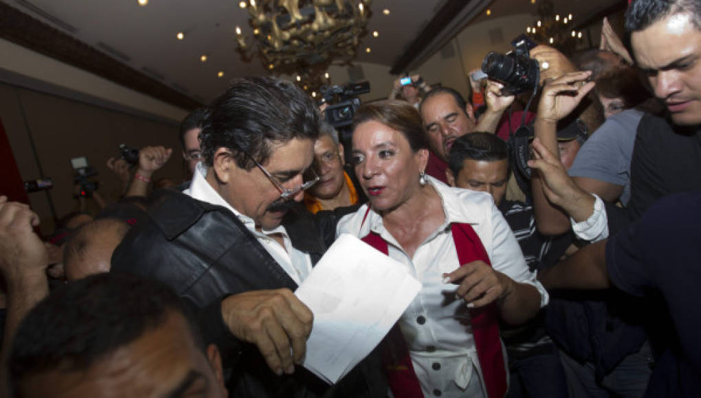 Xiomara Castro se declara ganadora, según encuesta de boca de urna de Libre