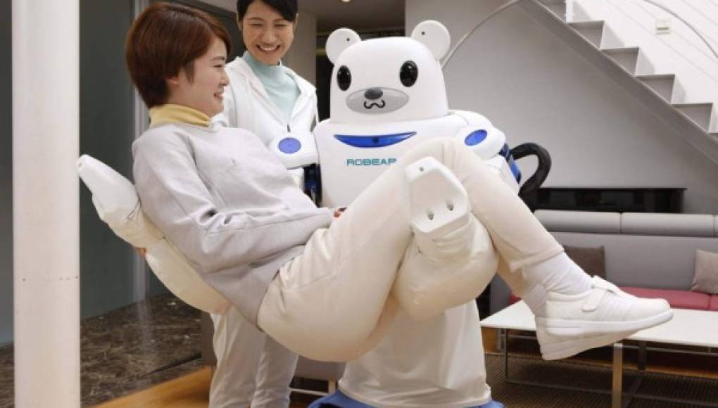 ”Robear”, el oso robot que ayuda a los enfermos
