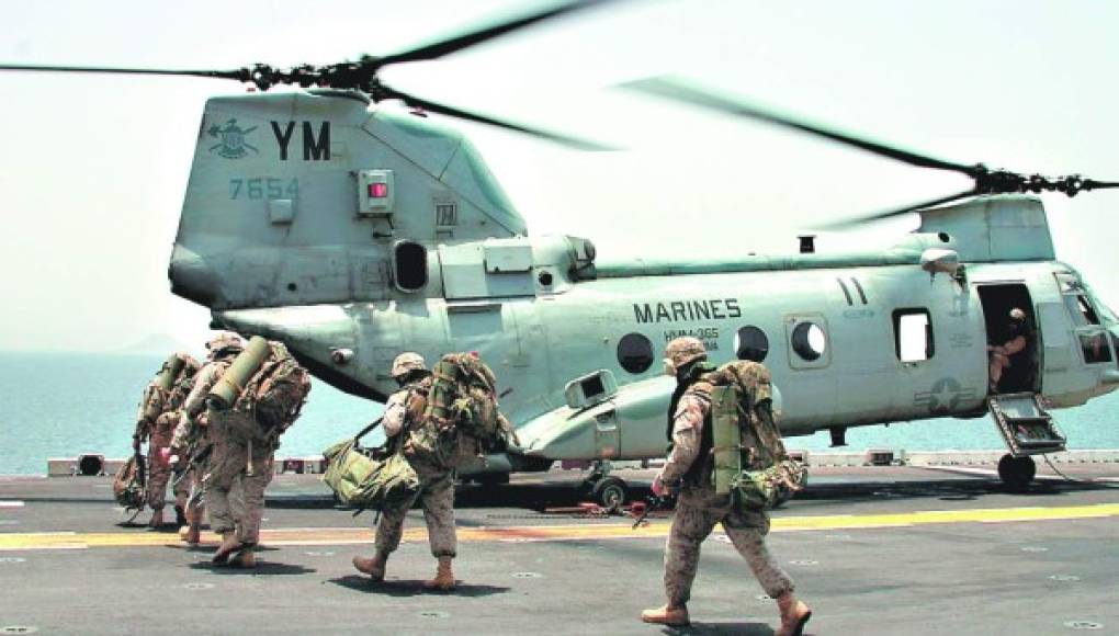 Estados Unidos desarrollará ejercicios militares con Honduras