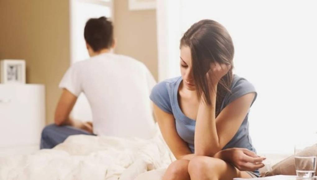 'Mi novio no me complace bien'