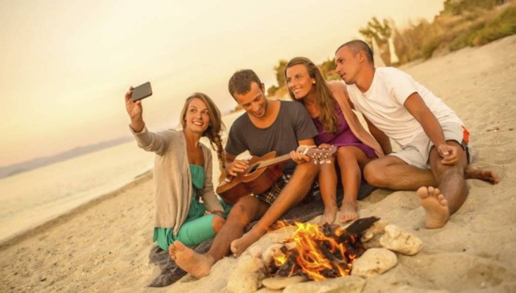 Consiga la mejor 'selfie” en vacaciones