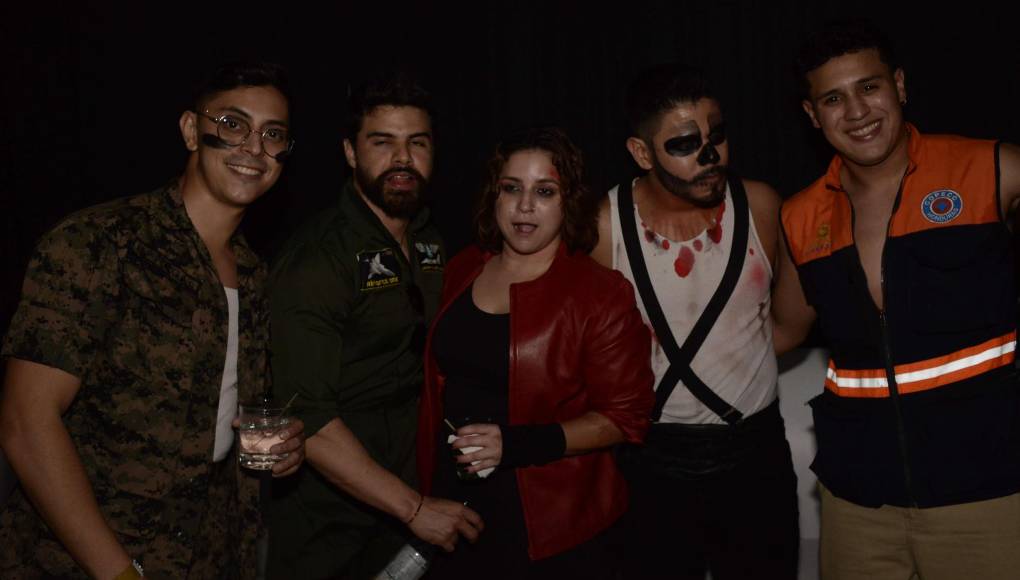 Alejandro Banegas, Diego Cardona, Jess Fonseca, Enrique Rosales y Andrés Milla 