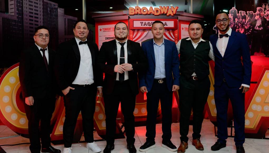 Francisco Amador, Kevin Velásquez, Humberto Canelas, Andy Núñez, Harold Quintanilla y Francisco Carrasco