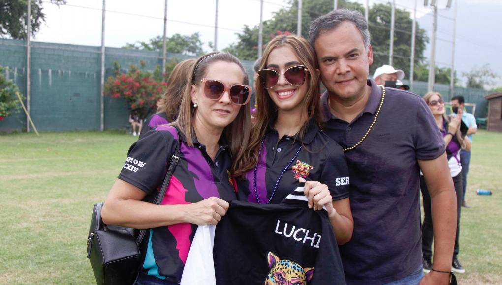 Elaine Padgett, Luciana Morales y Ramón Morales