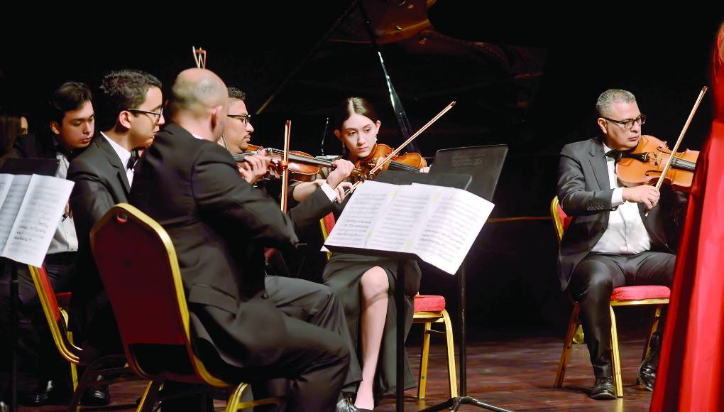 Los músicos de la Orquesta demostraron su talento.