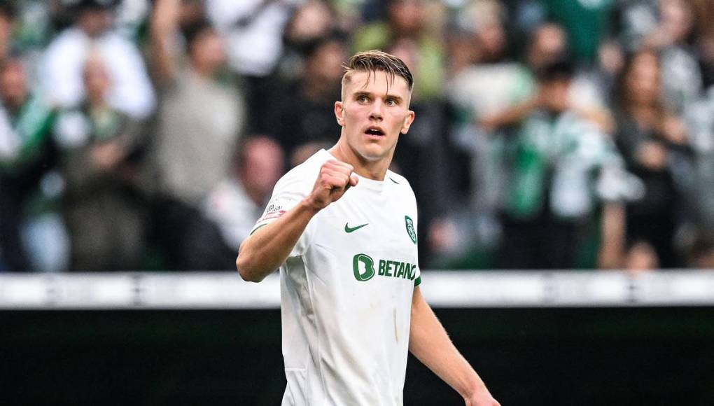 9 - Viktor Gyökeres (Sporting de Lisboa): El delantero sueco suma 40.5 puntos, por 27 goles (en la Liga portuguesa se puntúa por 1.5 en la Bota de Oro).