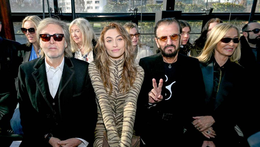 Entre los invitados figuraron Sir Paul McCartney , la modelo y actriz Paris Jackson, Sir Ringo Stary su esposa Barbara Bach.