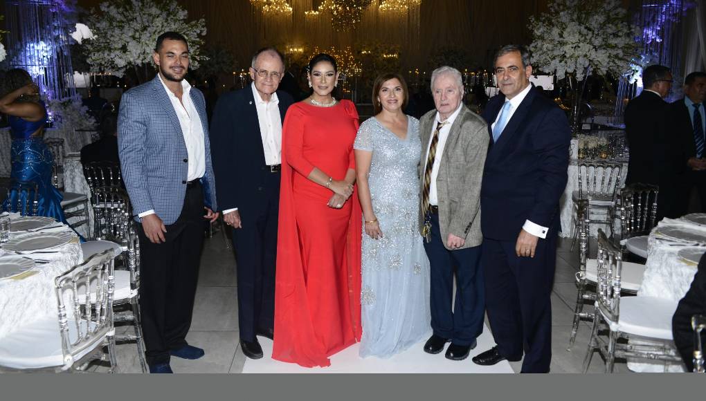 Gregory Werner Jr., Gregory Werner, Ruth Arita, Nohal Dieck de Mendoza, Ernesto Dieck y Karim Qubain