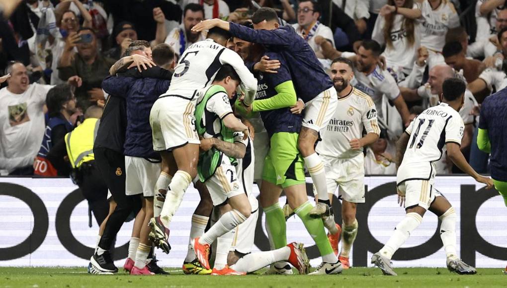 Locura de Real Madrid, Ancelotti eufórico, llanto de Bellingham y enfado del Bayern