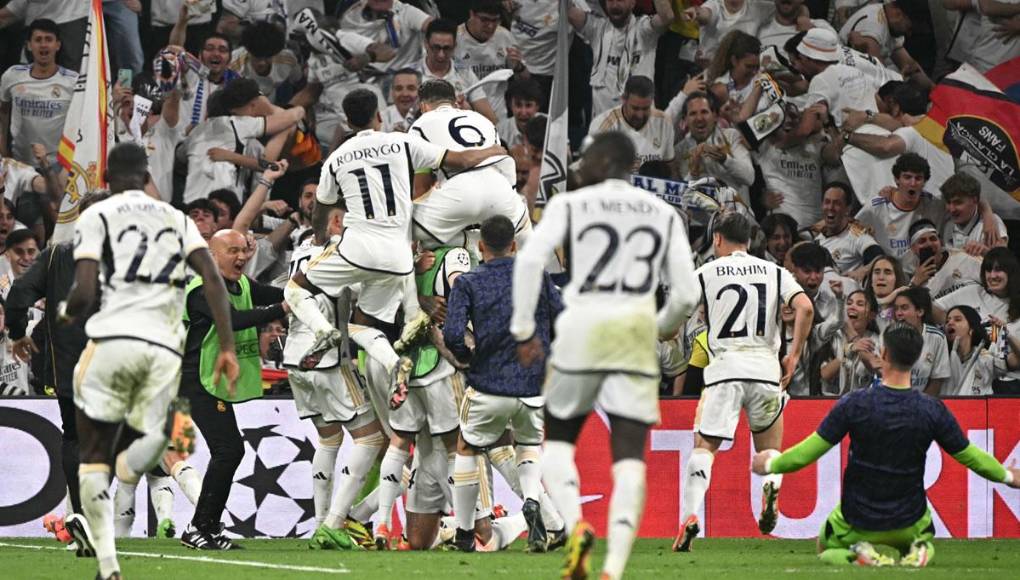 Locura de Real Madrid, Ancelotti eufórico, llanto de Bellingham y enfado del Bayern