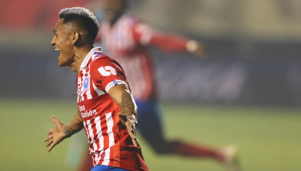 Andy Najar marcó su primer gol con la camiseta del Olimpia en el Clausura 2024 y lo gritó a todo pulmón. 