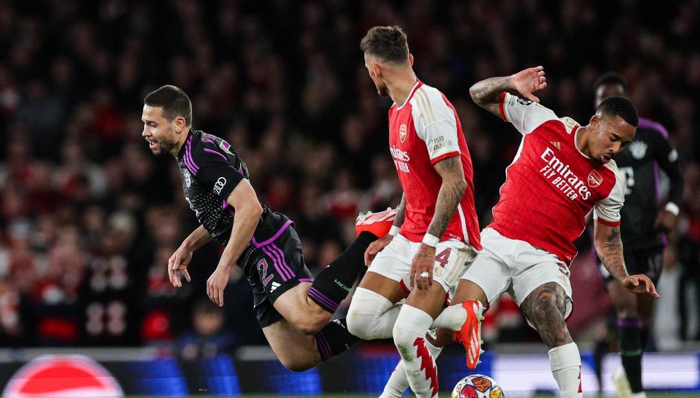 Tras el penalti no pitado por el árbitro, el Arsenal empató el partido y la eliminatoria se decidirá en Alemania la semana que viene.