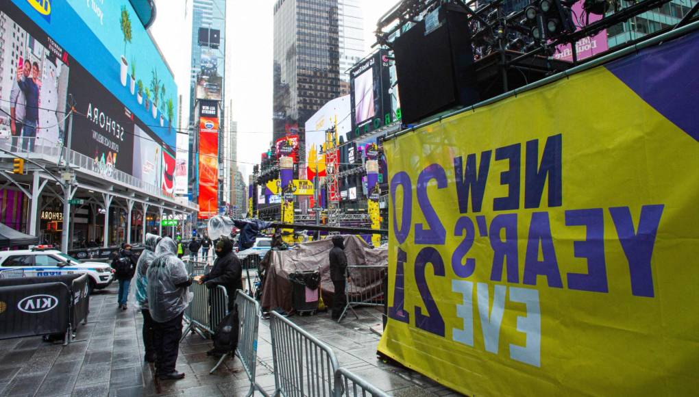 La despedida del año en Times Square será solo para los vacunados