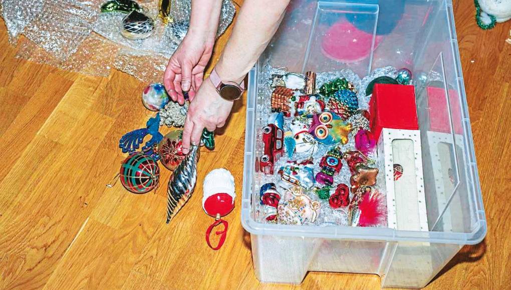 Es hora de guardar el árbol de Navidad