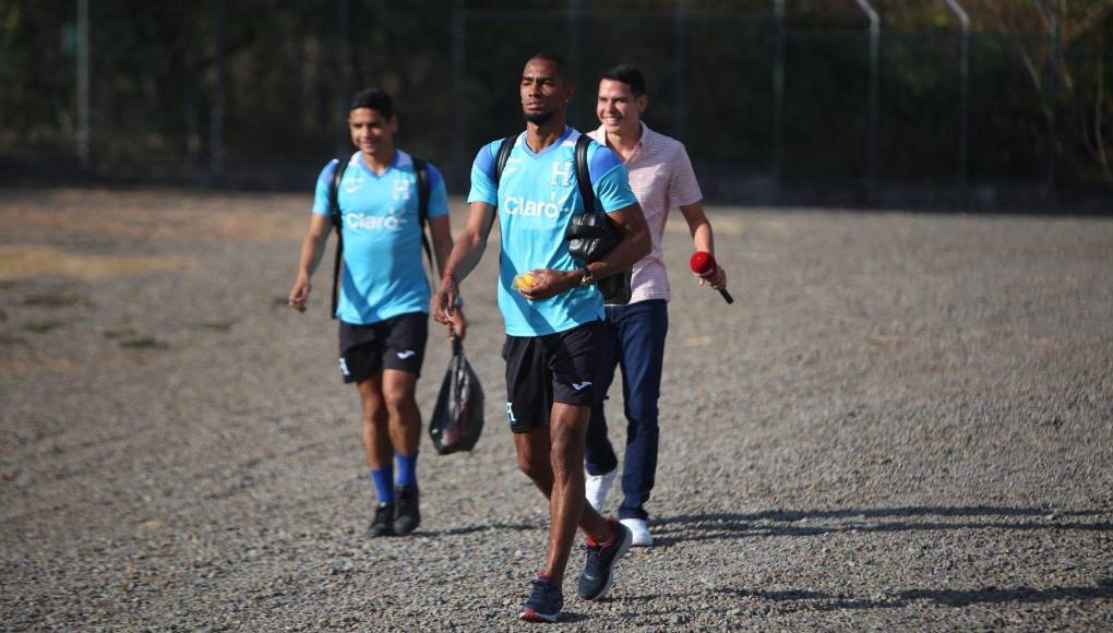 Jerry Bengtson fue una de las grandes sorpresas de la Selección de Honduras para este microciclo en Tegucigalpa.