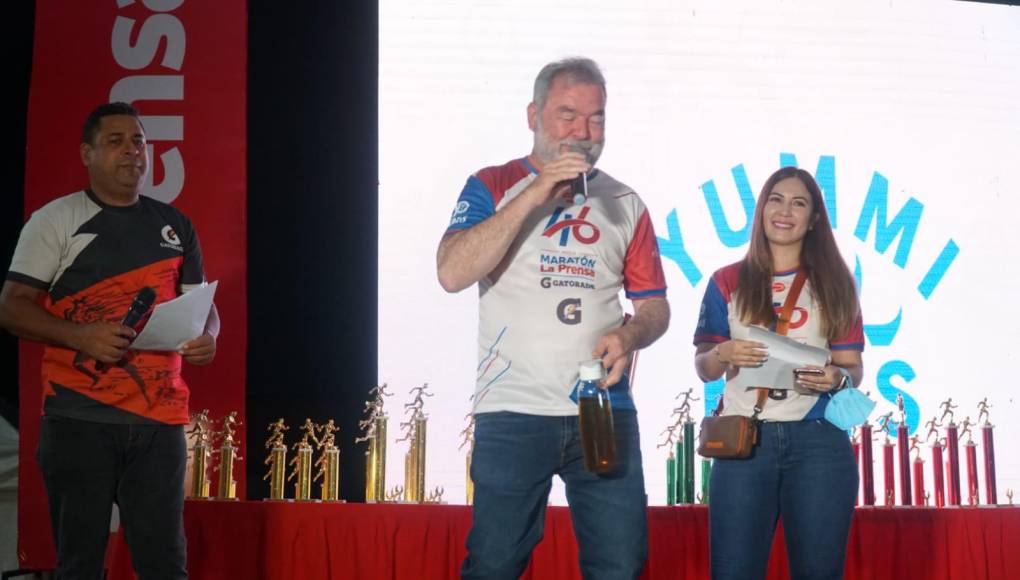 Alcalde de San Pedro Sula inauguró la Maratón de LA PRENSA