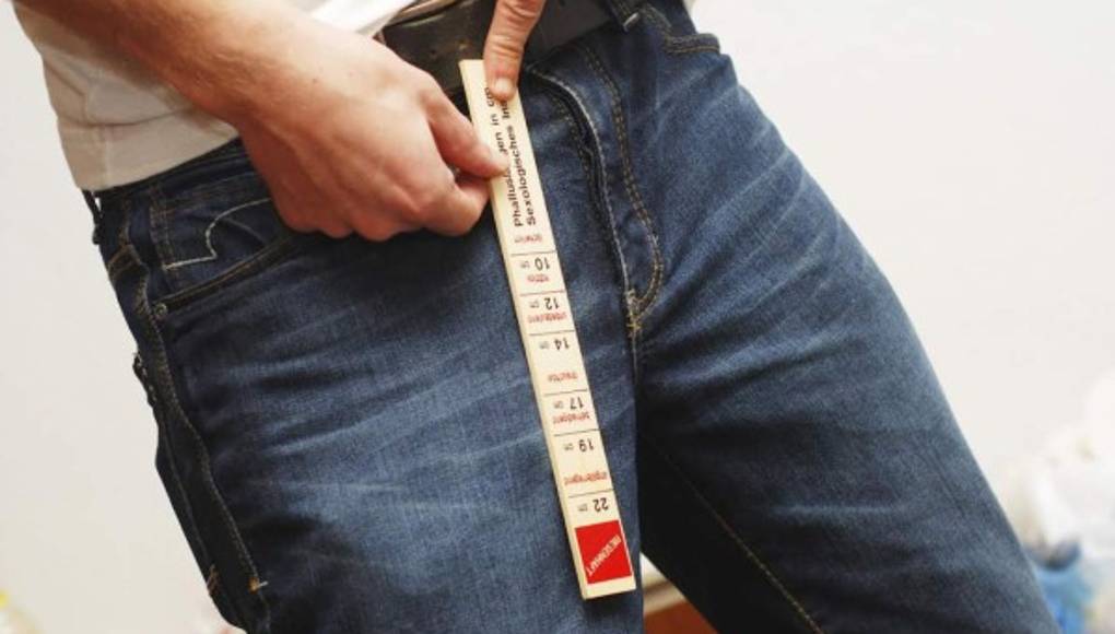 El tamaño del miembro viril de los hondureños es....