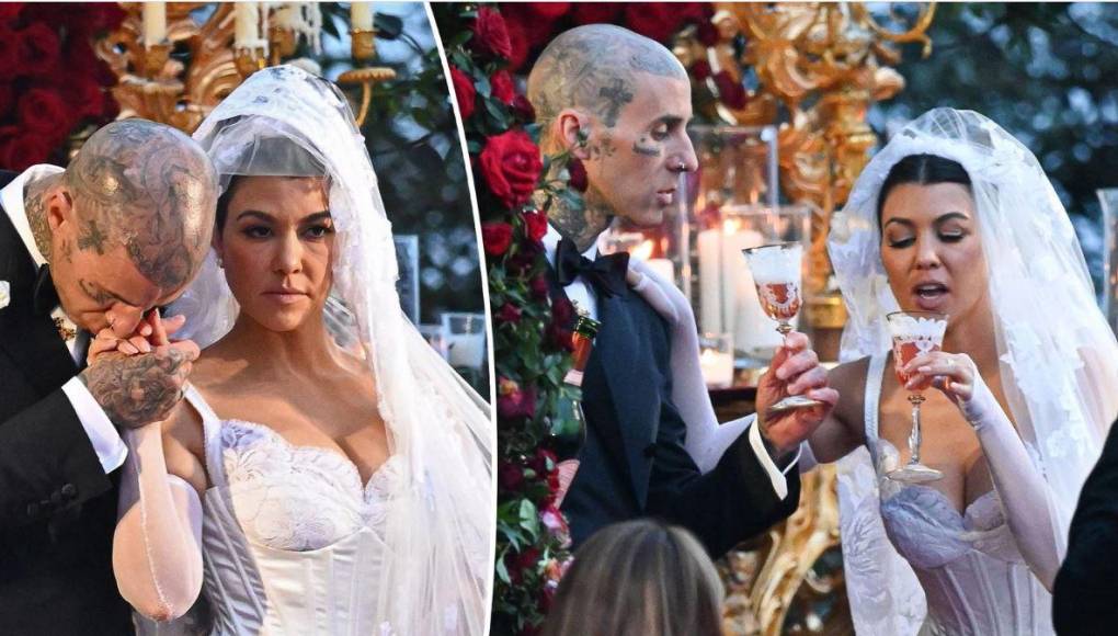 ¿Por qué la boda de Kourtney Kardashian incluía iconografía católica si ella no practica esta religión?