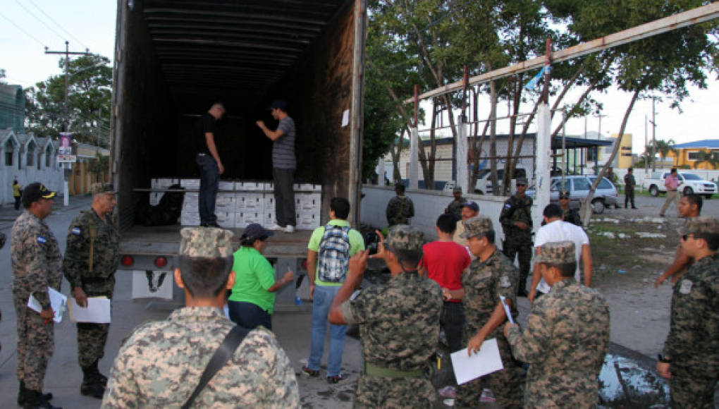 Las Urnas ya están en cinco departamentos de Honduras