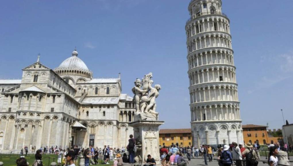 La Torre de Pisa, cada vez menos inclinada