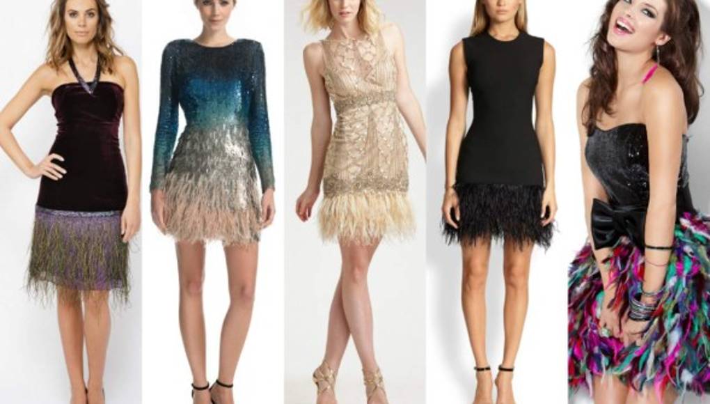 Plumas para lucir en Navidad