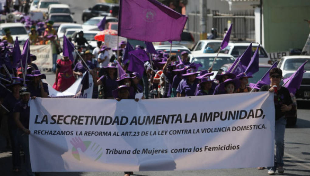 Los asesinatos de mujeres aumentan un 65 por ciento en Honduras