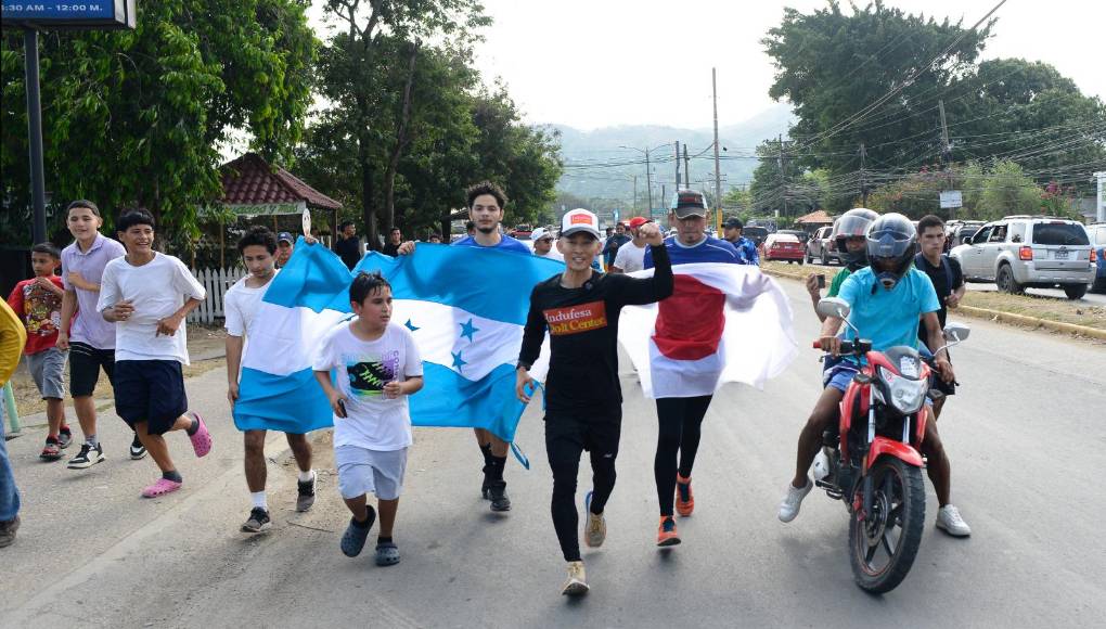 El influencer Shin Fujiyama correrá desde Chamelecón hasta la UNAH en Tegucigalpa.
