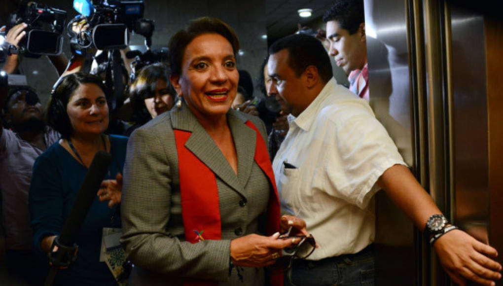 Xiomara Castro: 'La silla presidencial solo la voy a ocupar yo'
