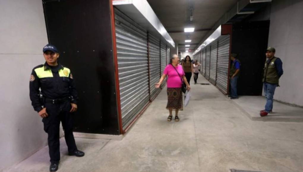 Inauguran en Tegucigalpa primer paso peatonal subterráneo