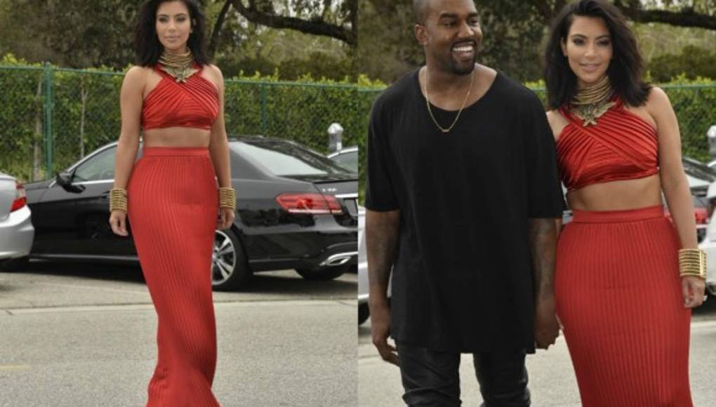 Kim Kardashian y su fallido look