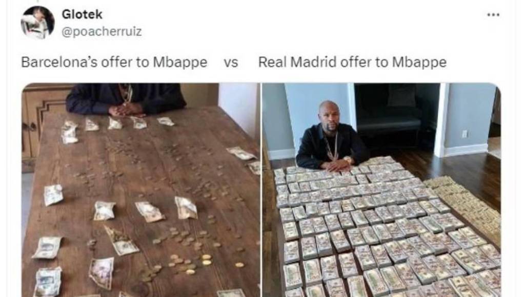 Real Madrid no se escapa: Los jocosos memes sobre salida de Mbappé del PSG