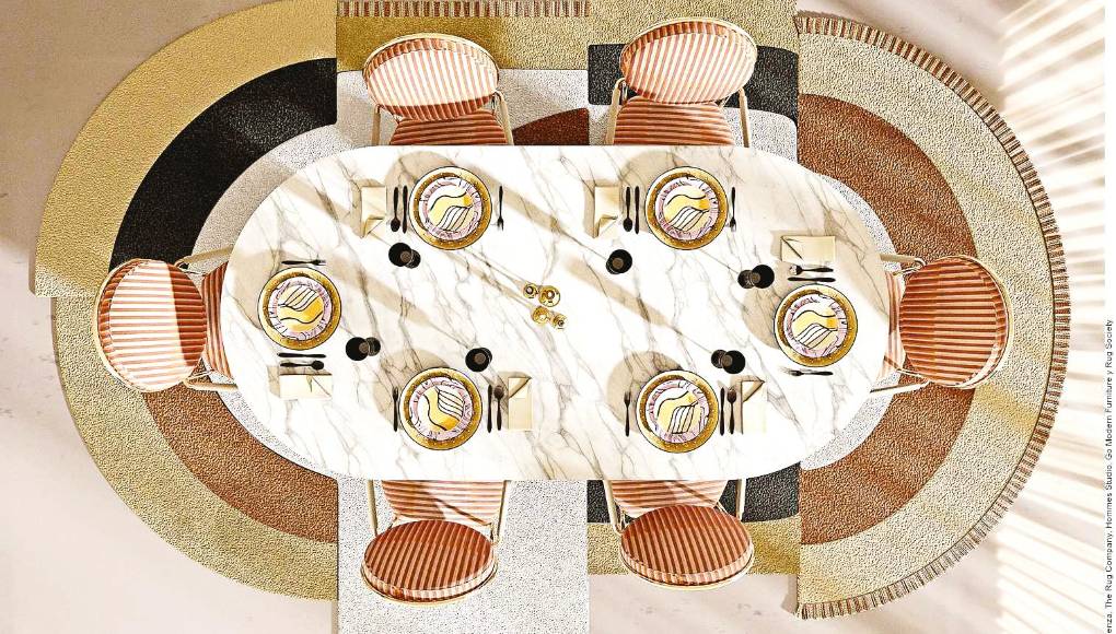 Texturas acogedoras y diseños psicodélicos, lo nuevo en alfombras