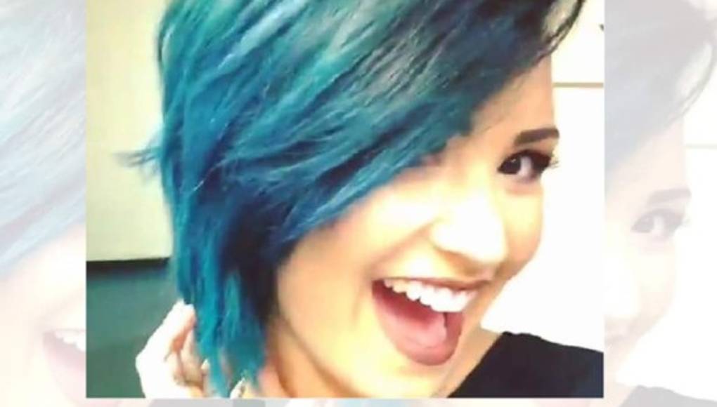 Demi Lovato tiñó nuevamente su cabello